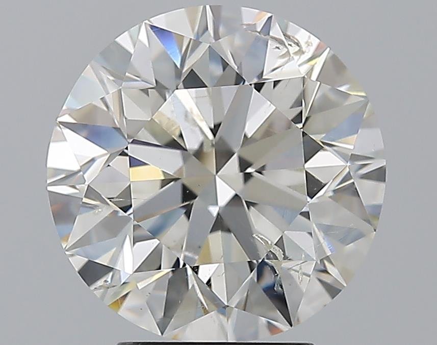 4.01ct H SI2 Excellent Cut Round Diamond