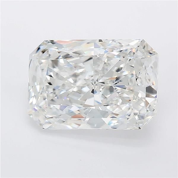 3.01ct E VVS2 Excellent Cut Radiant Lab Grown Diamond