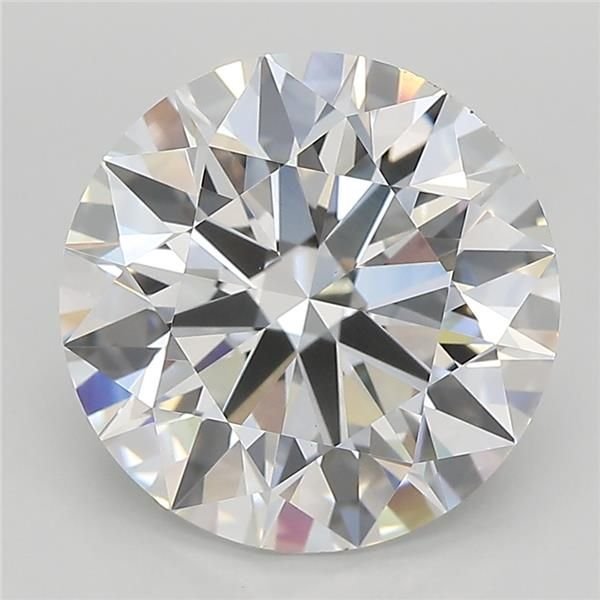 5.03ct E VVS2 Rare Carat Ideal Cut Round Lab Grown Diamond