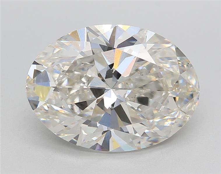 5.00ct G VS1 Rare Carat Ideal Cut Oval Lab Grown Diamond