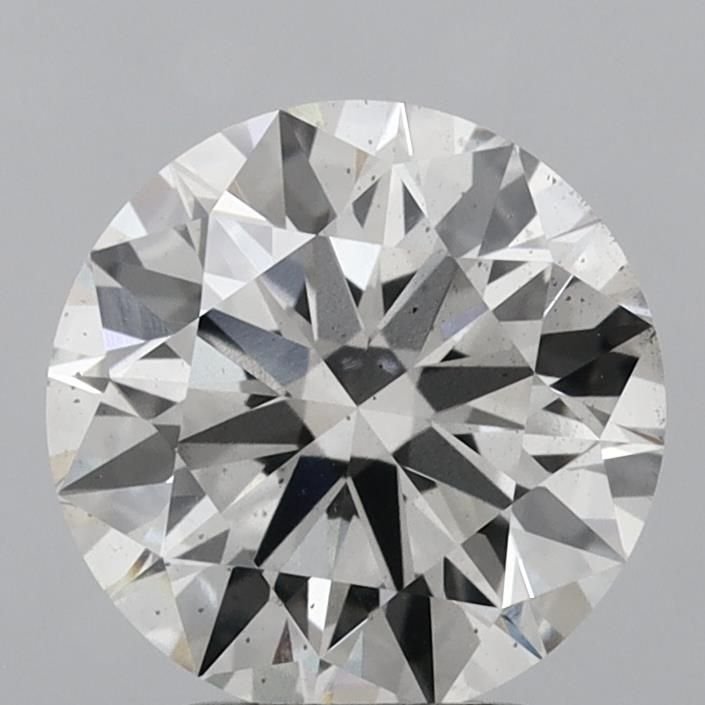 3.01ct H SI1 Rare Carat Ideal Cut Round Lab Grown Diamond