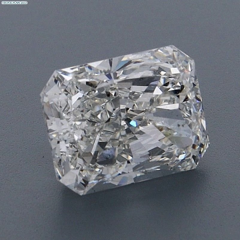 4.01ct I SI2 Very Good Cut Radiant Diamond