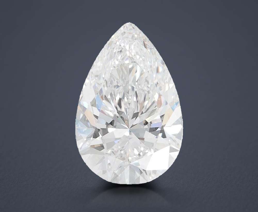 1.55 Carat Pear Lab Diamond