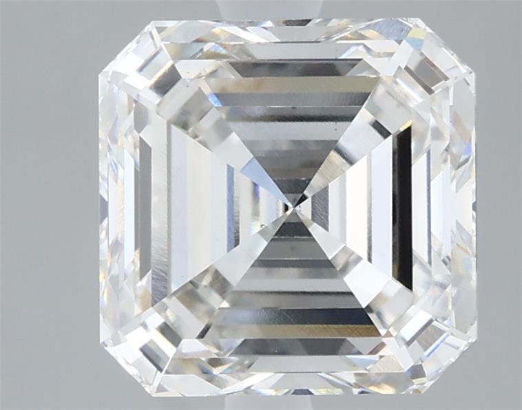 3.16ct H VS1 Very Good Cut Asscher Lab Grown Diamond