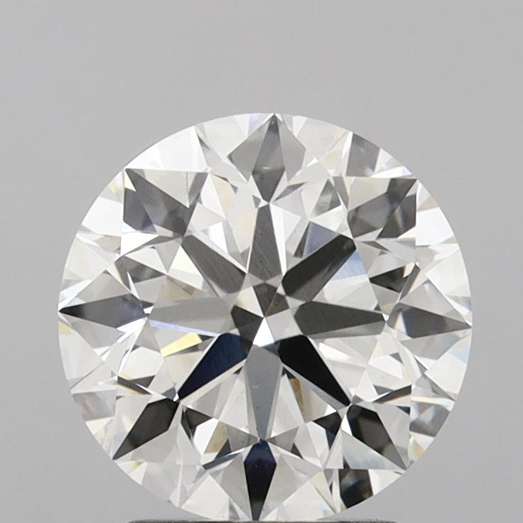 2.67ct H VS1 Excellent Cut Round Lab Grown Diamond