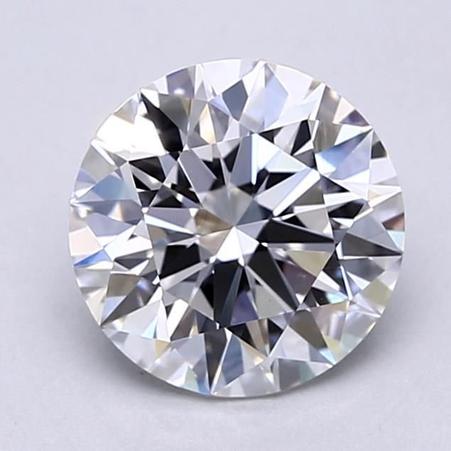 2.59ct E VS1 Rare Carat Ideal Cut Round Lab Grown Diamond