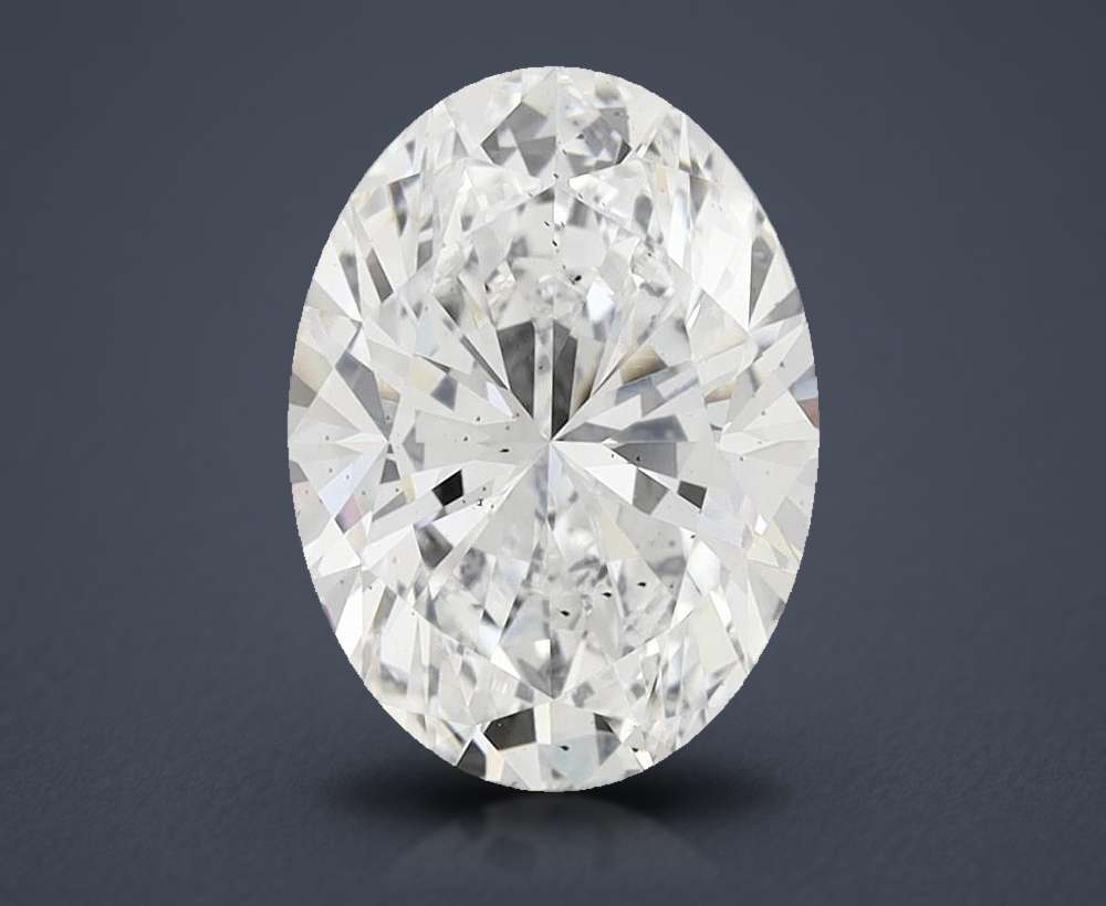 3.05 Carat Oval Lab Diamond
