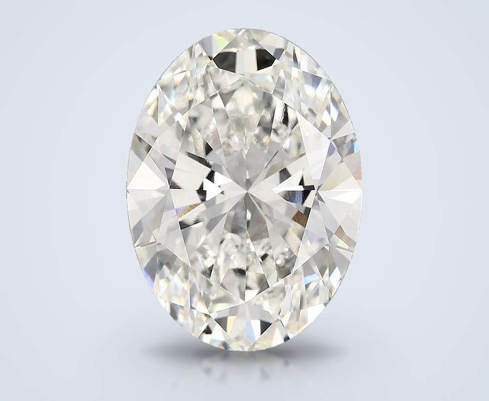 7.00 Carat Oval Lab Diamond