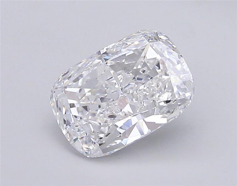 4.61ct E VVS2 Rare Carat Ideal Cut Cushion Lab Grown Diamond