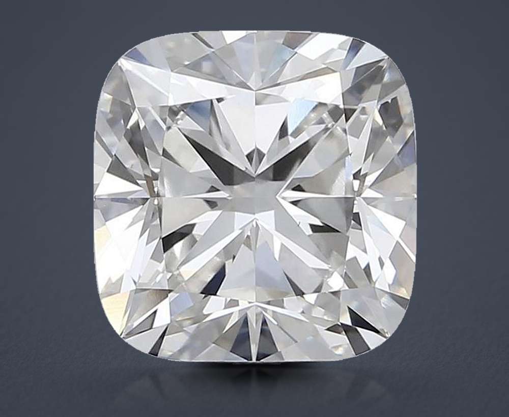 6.12 Carat Cushion Lab Diamond