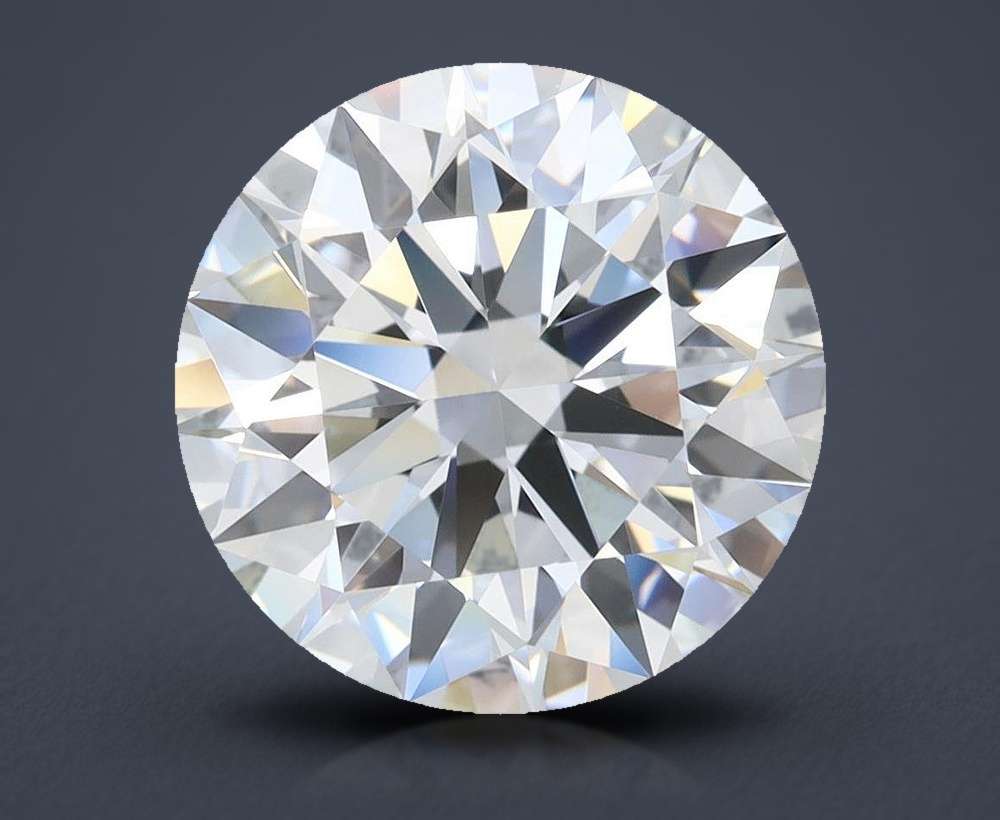 4.02 Carat Round Lab Diamond