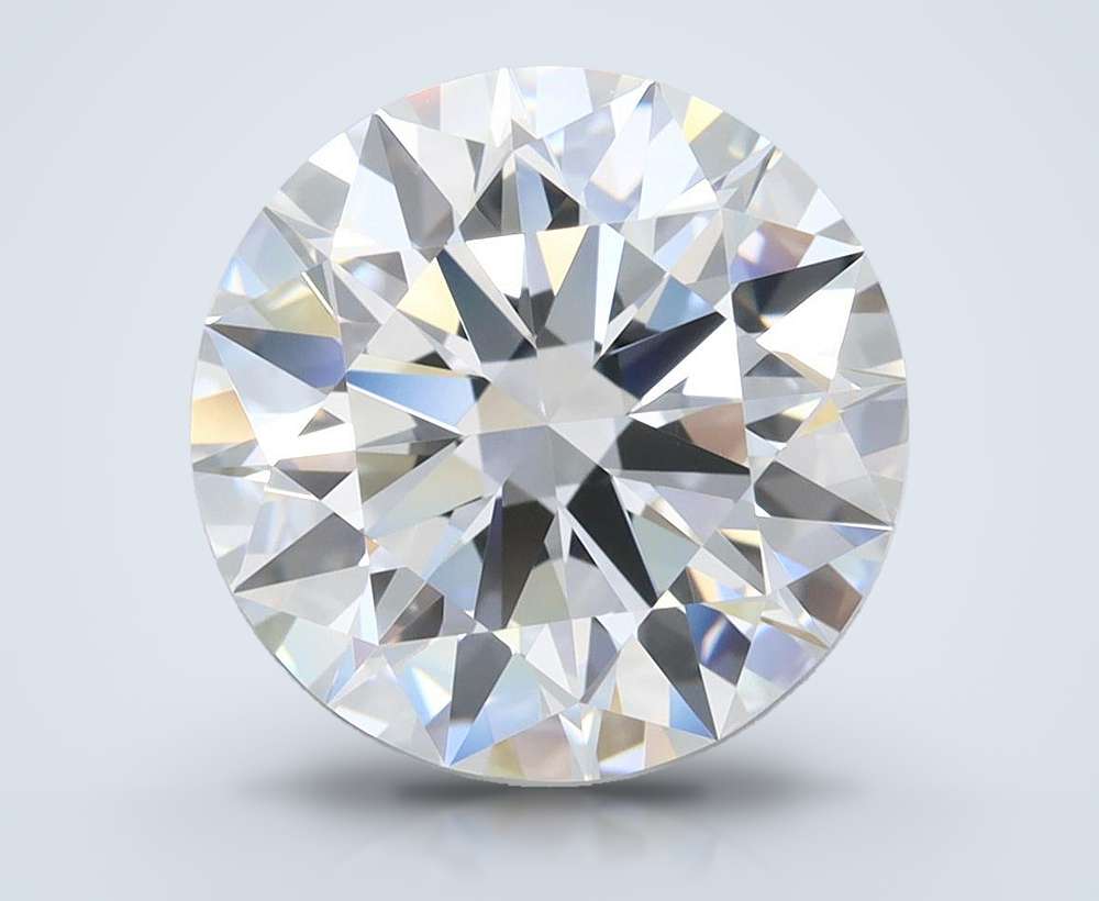 4.02 Carat Round Lab Diamond