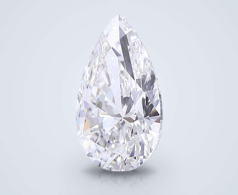 4.10 Carat Pear Lab Diamond