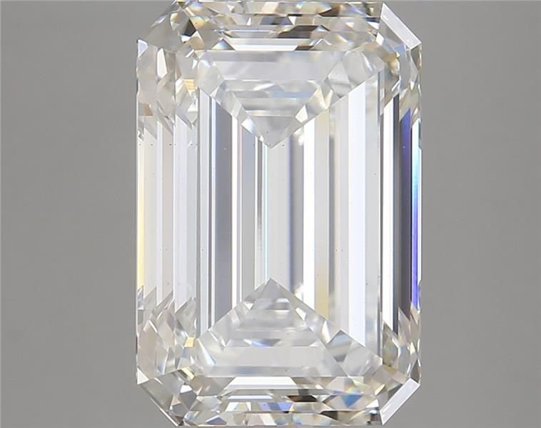 8.71ct G VS1 Rare Carat Ideal Cut Emerald Lab Grown Diamond