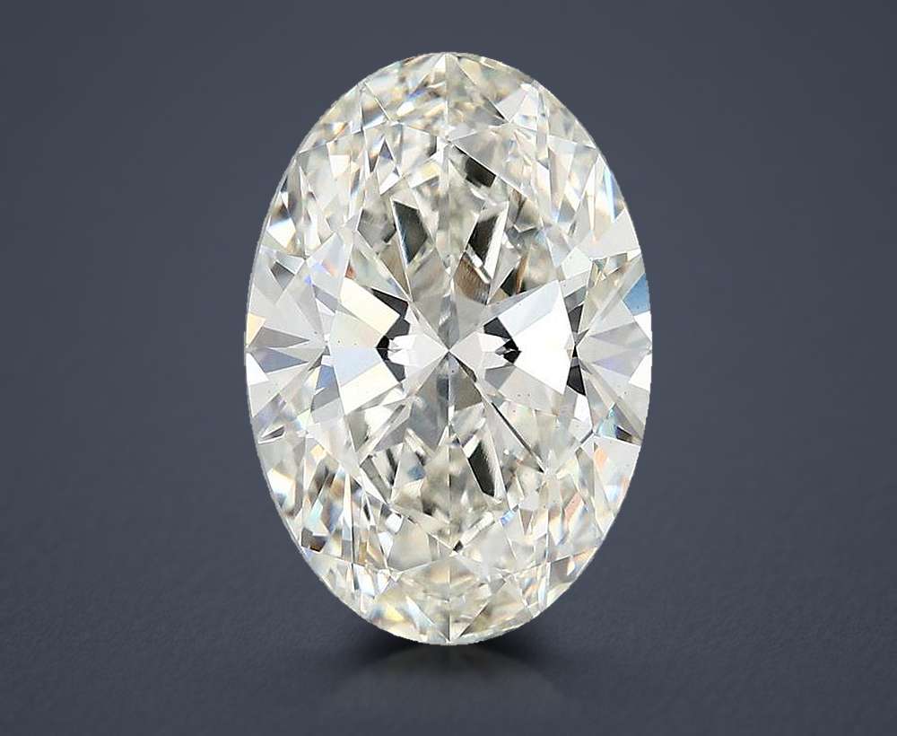 4.10 Carat Oval Lab Diamond