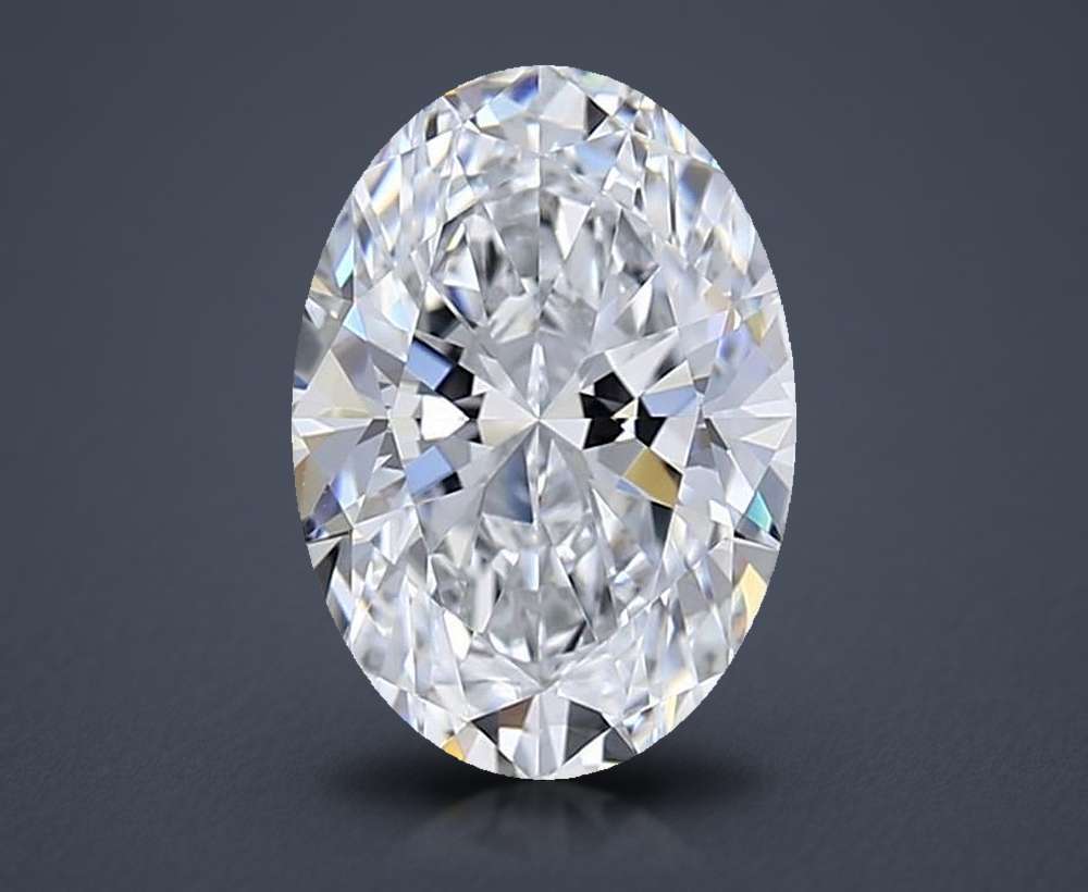 1.28 Carat Oval Lab Diamond