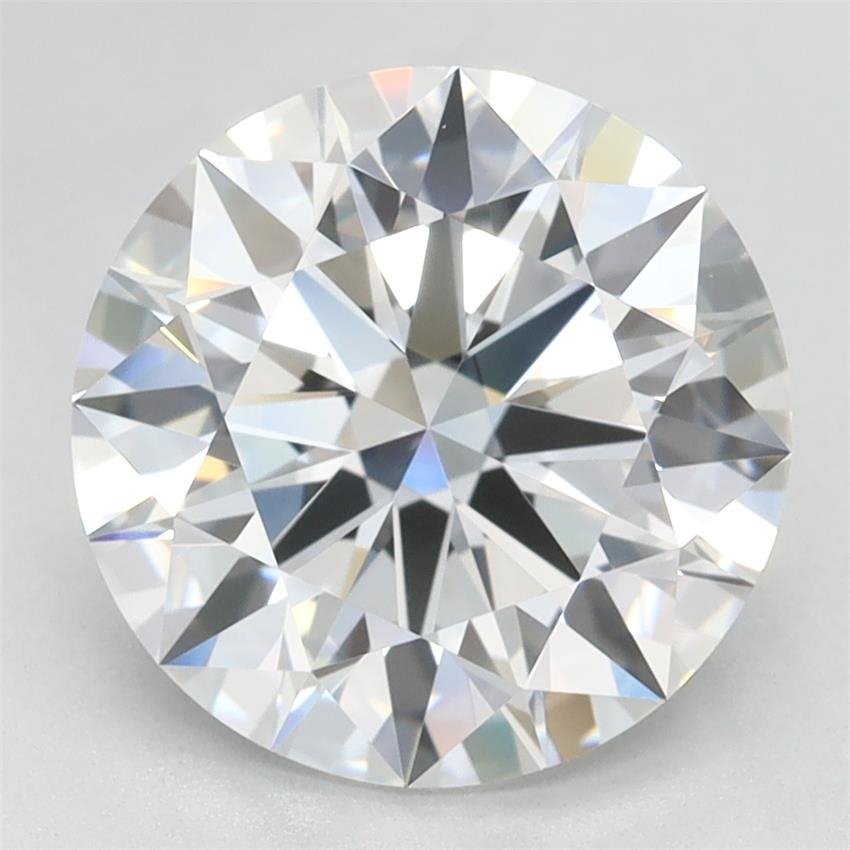 2.82ct E VVS1 Rare Carat Ideal Cut Round Lab Grown Diamond