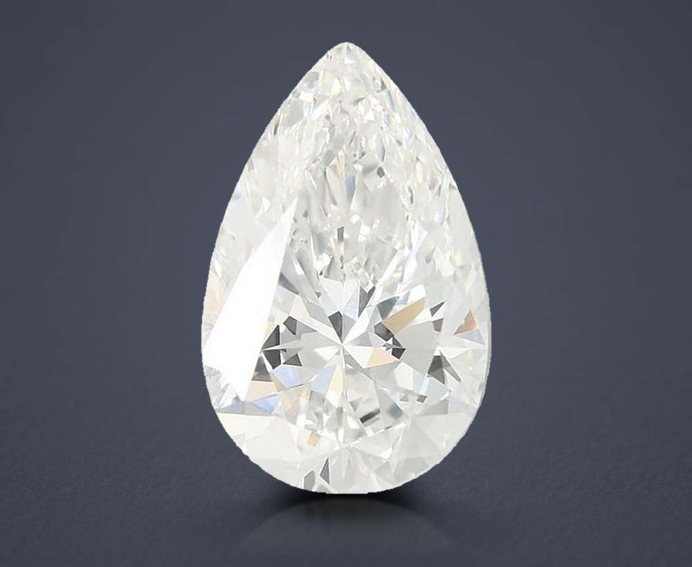 5.09 Carat Pear Lab Diamond