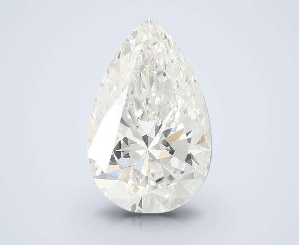 5.09 Carat Pear Lab Diamond