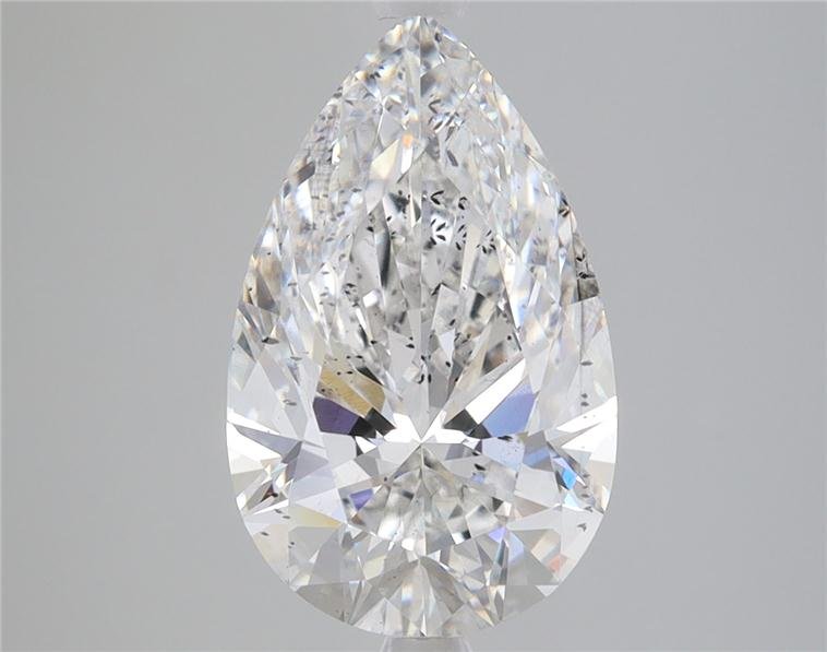 3.25ct G SI2 Rare Carat Ideal Cut Pear Lab Grown Diamond