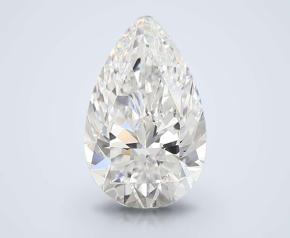 3.21 Carat Pear Natural Diamond