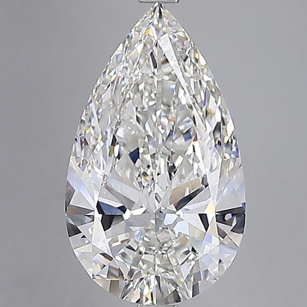 13.02ct F VS1 Very Good Cut Pear Lab Grown Diamond