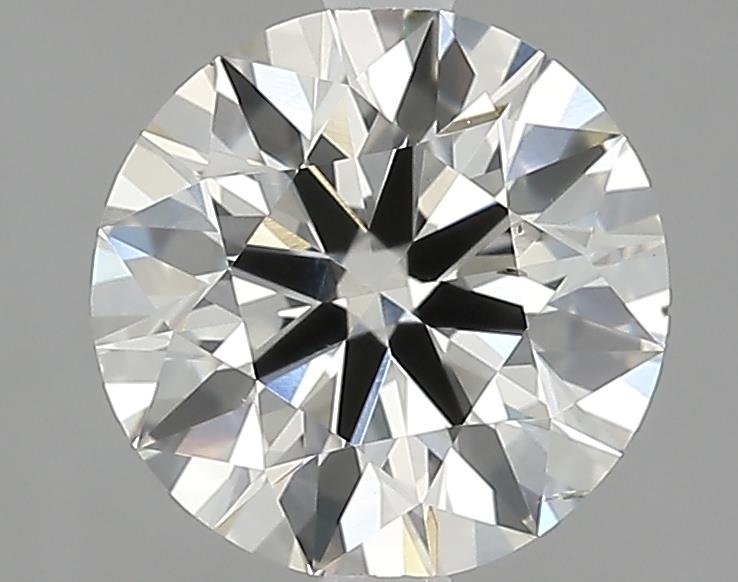 2.18ct J SI1 Excellent Cut Round Lab Grown Diamond