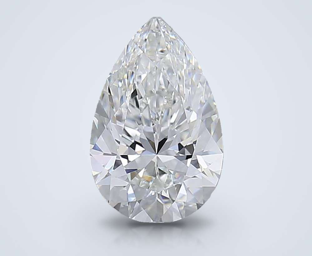1.72 Carat Pear Lab Diamond
