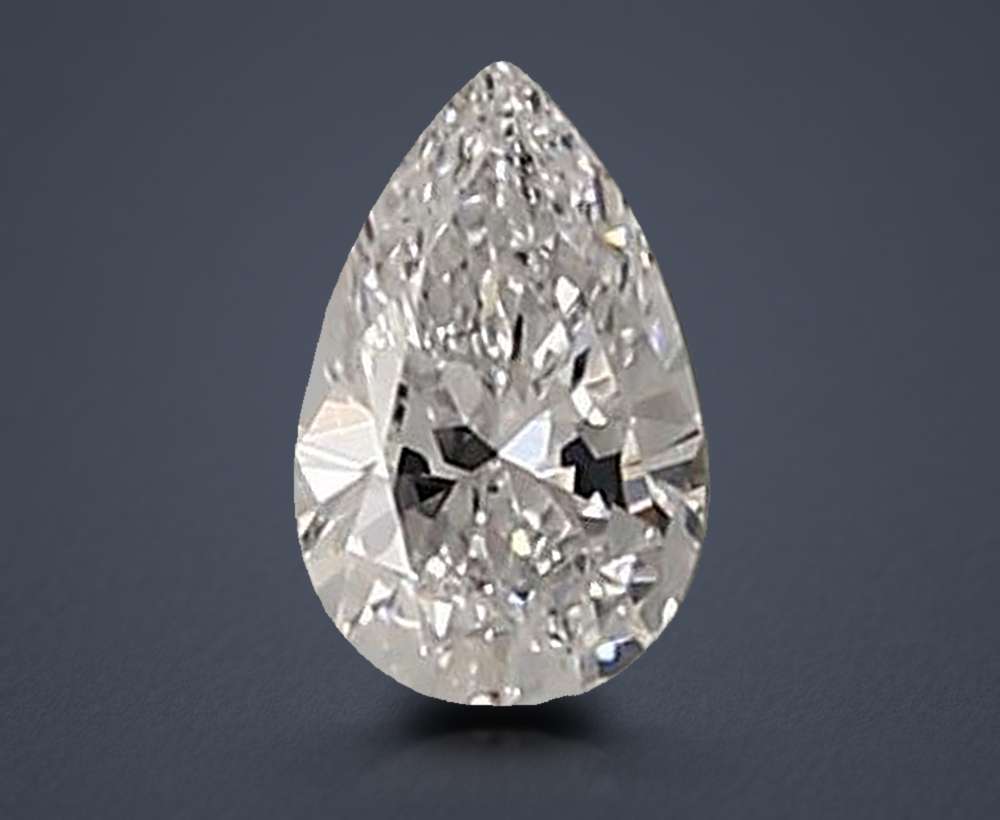 0.32 Carat Pear Lab Diamond