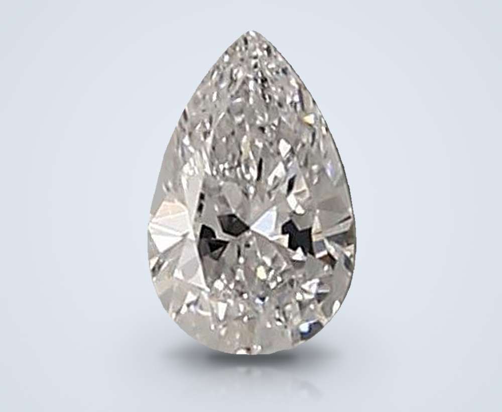 0.32 Carat Pear Lab Diamond