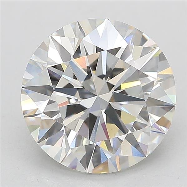 3.02ct G VS1 Rare Carat Ideal Cut Round Lab Grown Diamond