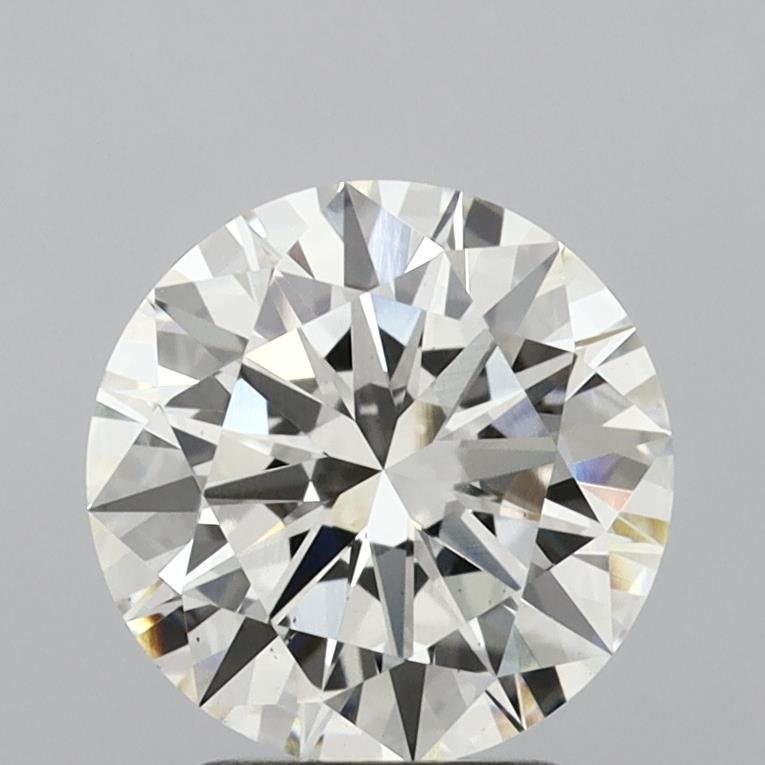 2.56ct I VS1 Excellent Cut Round Lab Grown Diamond