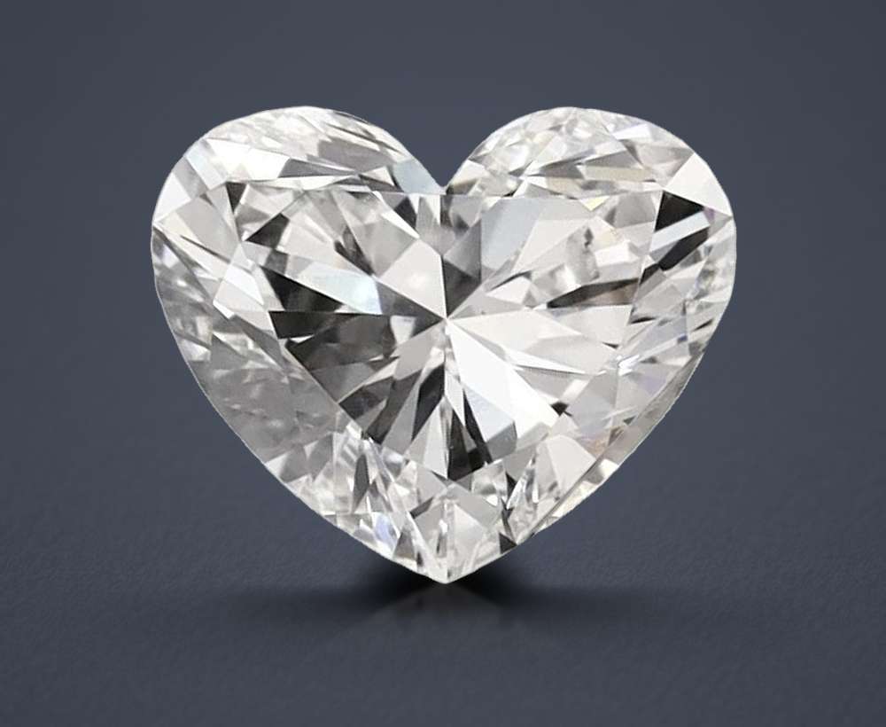 0.76 Carat Heart Lab Diamond