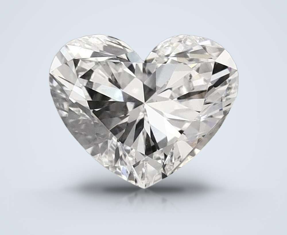 0.76 Carat Heart Lab Diamond