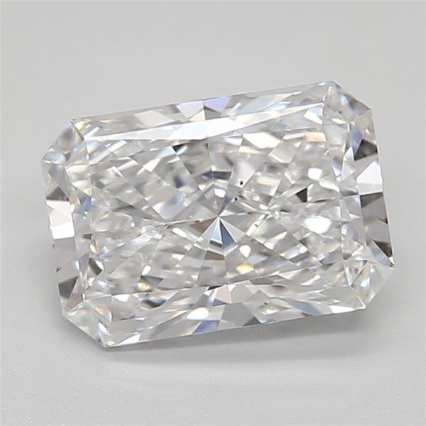 1.53ct D VS2 Rare Carat Ideal Cut Radiant Lab Grown Diamond