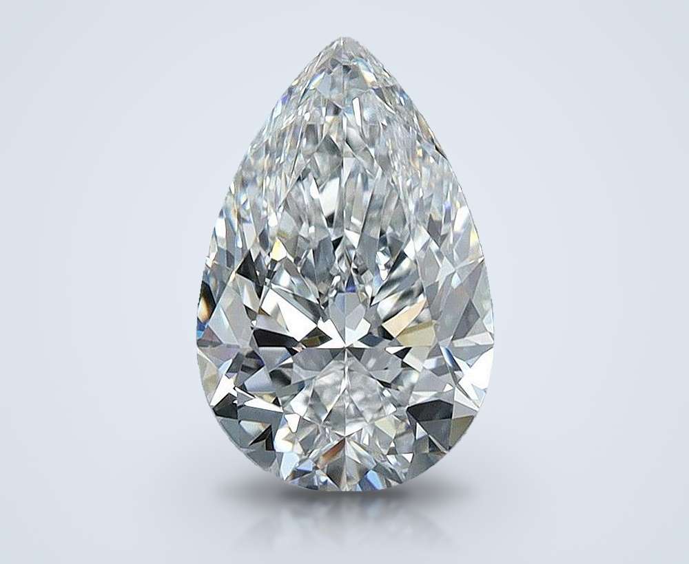 1.30 Carat Pear Natural Diamond