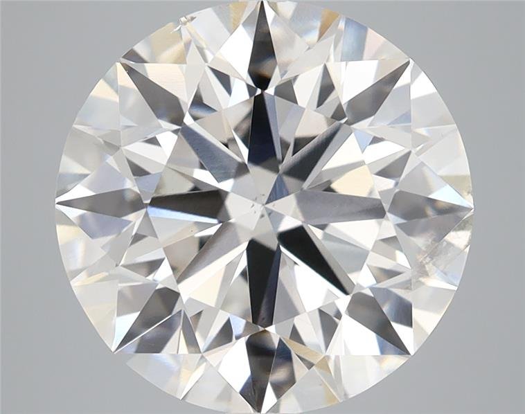 6.52ct G SI1 Rare Carat Ideal Cut Round Lab Grown Diamond