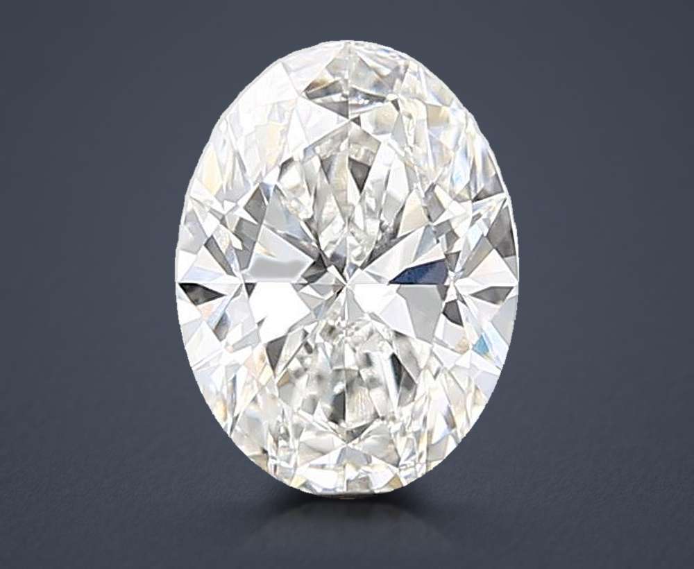 1.60 Carat Oval Lab Diamond