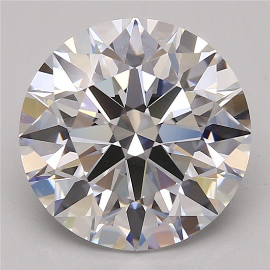 4.21 Carat Round Lab Diamond