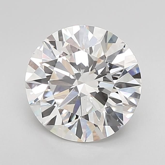 2.50ct F VS1 Rare Carat Ideal Cut Round Lab Grown Diamond