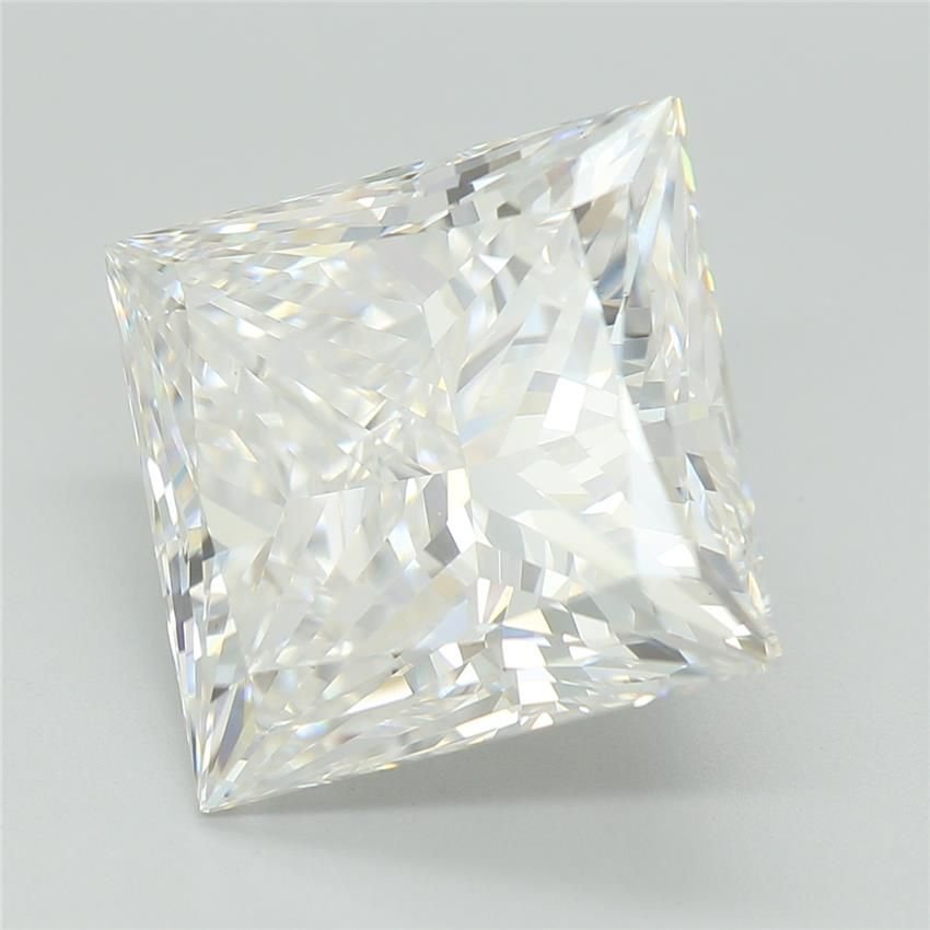 5.01ct E VS1 Rare Carat Ideal Cut Princess Lab Grown Diamond