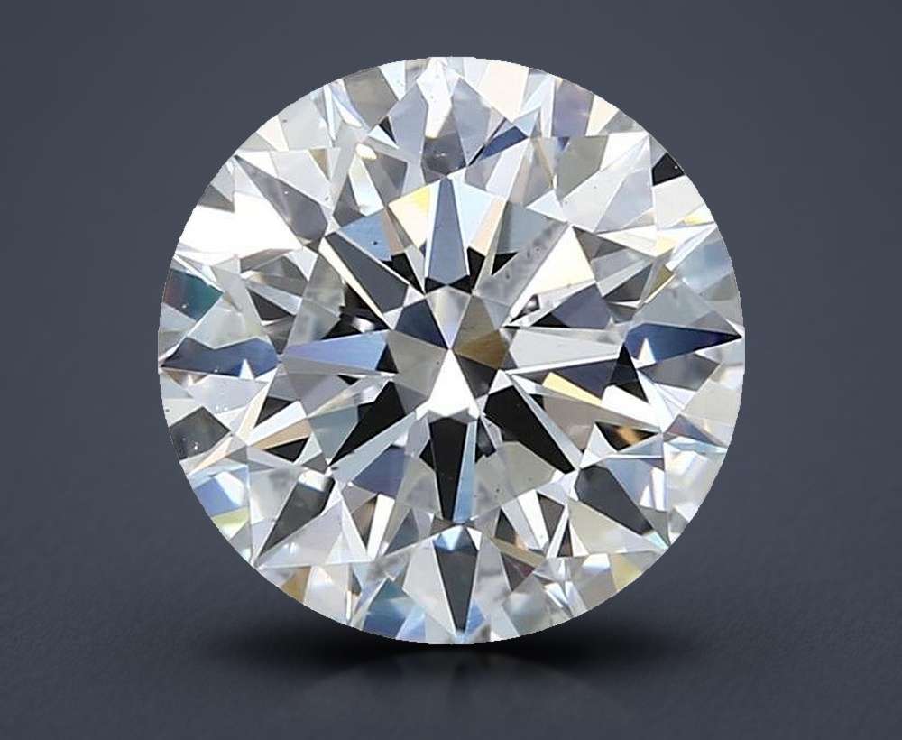 3.52 Carat Round Lab Diamond