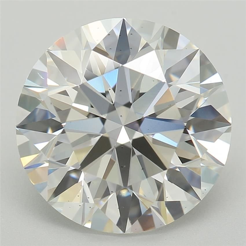 3.01ct E VS2 Rare Carat Ideal Cut Round Lab Grown Diamond