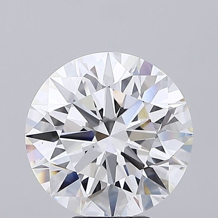 5.54ct E VS1 Rare Carat Ideal Cut Round Lab Grown Diamond