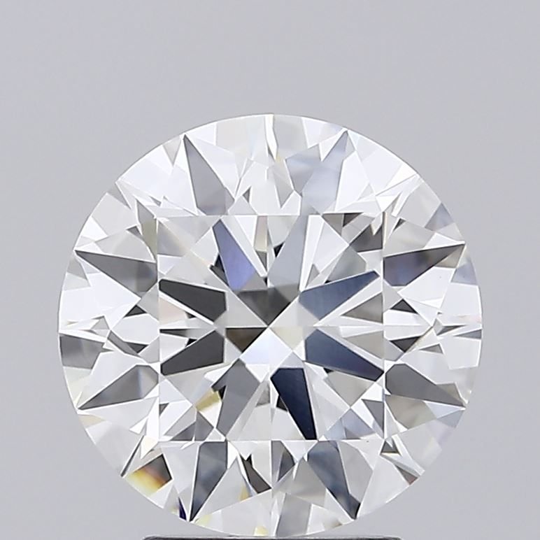 2.68ct H VVS2 Rare Carat Ideal Cut Round Lab Grown Diamond