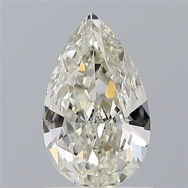 0.76ct K VVS2 Very Good Cut Pear Diamond