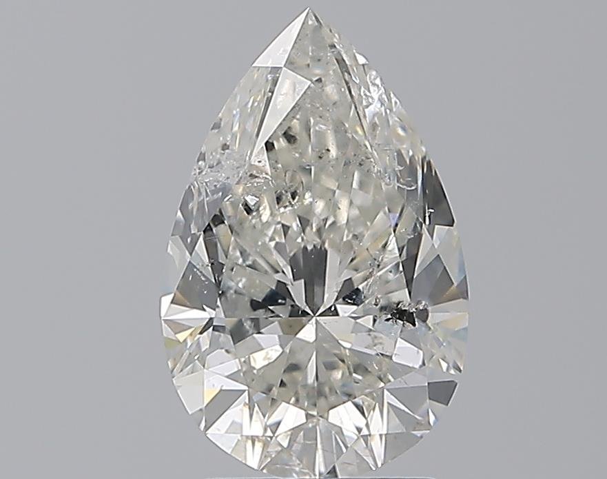 2.50 Carat Pear Natural Diamond