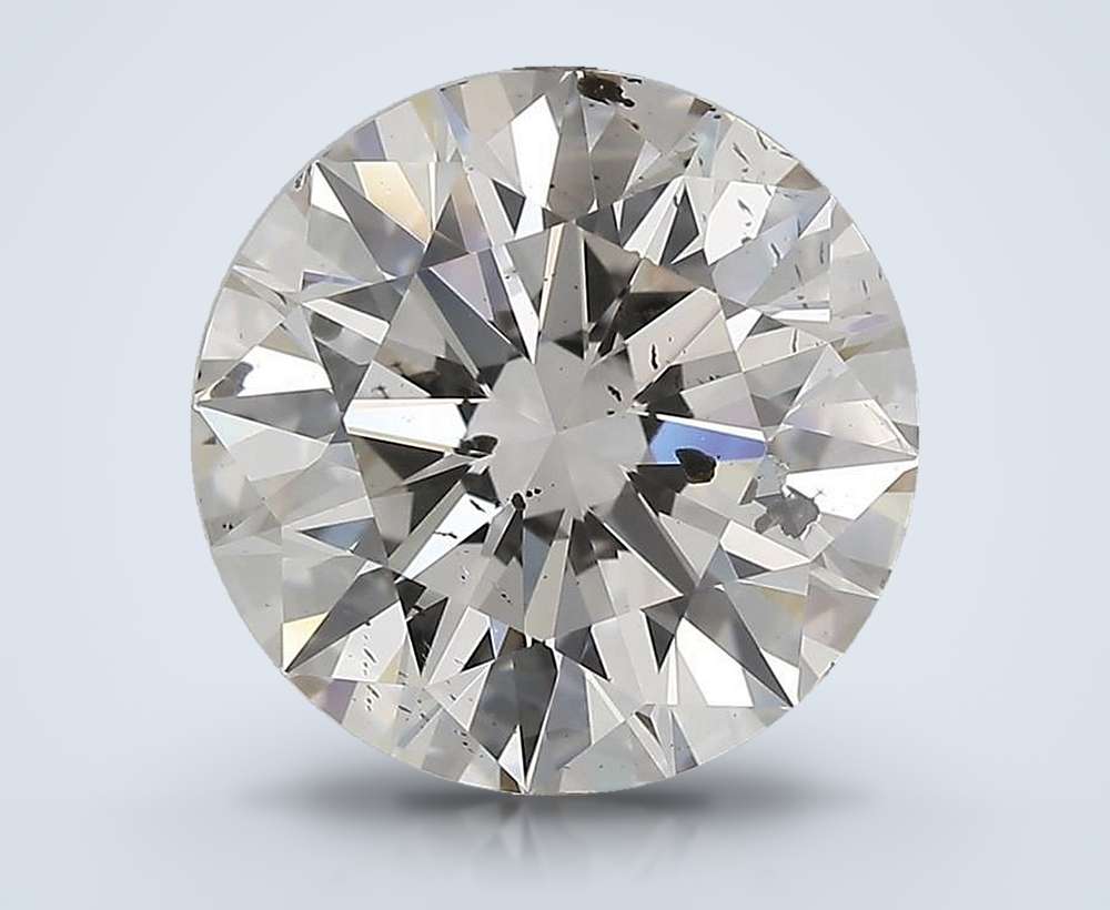 3.00 Carat Round Natural Diamond
