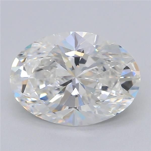 1.54ct E VVS2 Rare Carat Ideal Cut Oval Lab Grown Diamond