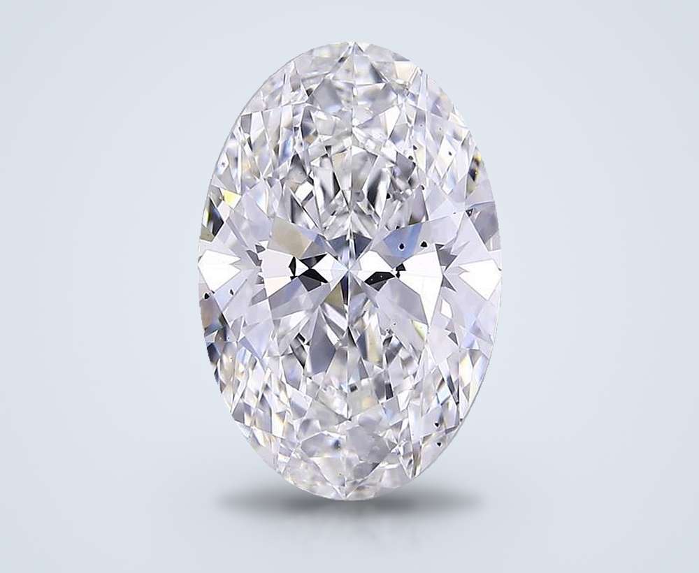 4.18 Carat Oval Lab Diamond